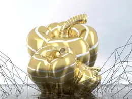 C4D金色辣椒创意工程 PEPER DUUR