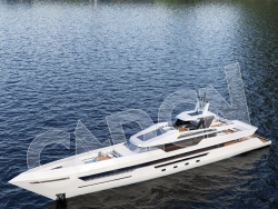 C4Dgāo dàng豪华游艇 yacht 3d model