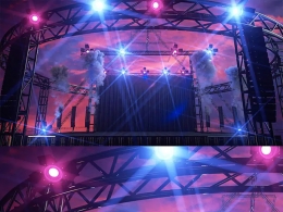 C4D OCTANE音乐会场舞台场景预设模型Concert Stage 3D Model