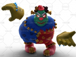 小丑鲁迪C4D模型 Rudy the Clown