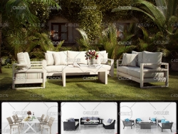 24套时尚桌椅模型合集 Evermotion – Archmodels vol. 193