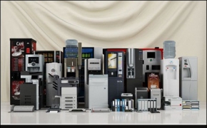 家电/办公设备3D模型合集（冰箱、饮水机、打印机、扫描仪、文件夹）