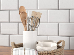 C4D编织的餐具筐剪子餐布碗模型