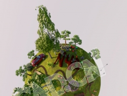 C4D模型物体场景表面绘制放置插件Nitro4D NitroDraw v1.25 R23 Win/Mac