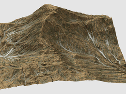 黄色山岭地形Bladehill Terrain