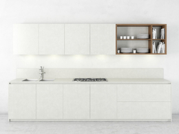 整体厨房厨柜c4d模型Kitchen cabinet - 033