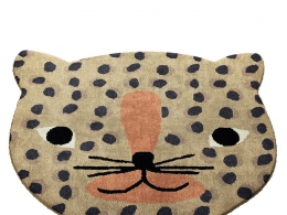 豹纹地毯装饰地毯3D模型素材下载Leopard Rug by Oyoy