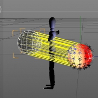 c4d 灯笼插件lights cage