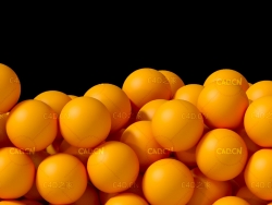 桔色圆球汇聚填充动画工程 Emitter Animation in Cinema 4D