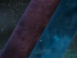 C4D宇宙星空太空背景预设Space Backdrop Asset [C4D]