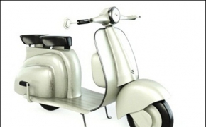 摩托车、自行车3D模型 Old Vespa ,Old Bicycle