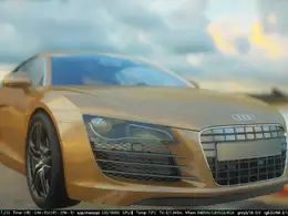 C4D Octane 渲染器渲染奥迪R8
