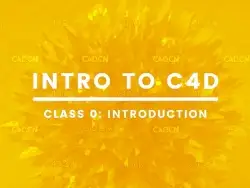 C4D基础介绍视频教程 Intro to 3D with Cinema 4D