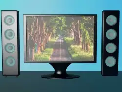 无线液晶电视C4D模型