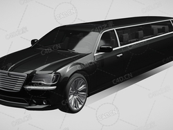 蓝旗亚/蓝西亚豪华轿车-2016款C4D汽车模型下载