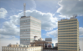 城市建筑 商铺 临街店面C4D模型