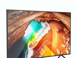 三星Q60R QLED 4K智能电视3D模型素材下载QLED 4K Smart TV Q60R by Samsung