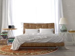 C4D室内渲染模型：卧室 Indoor rendering bedroom