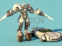 横炮变形金刚汽车人 Sideswipe