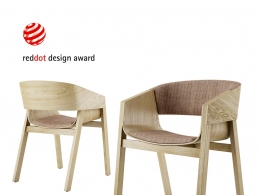 梅拉诺扶手椅 (休闲椅)3D模型素材下载Merano Armchair by Ton