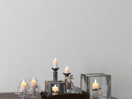 桌台装饰品：蜡烛台