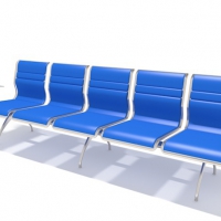 排椅C4D模型 chair 3D Model