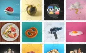 灰猩猩180个可爱卡通创意低多边形C4D模型(C4D+FBX+OBJ,不含贴图)