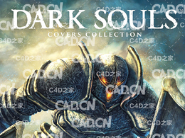 103套C4D动作角色扮演游戏《黑暗之魂(Dark Souls׃ PtD)》模型合集