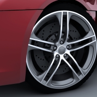 [C4D汽车模型]奥迪S3 Audi car 3d models