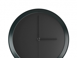 盘形壁挂式陶瓷时钟墙面装饰时钟3D模型素材下载Dish Wall-mounted Ceramic Clock by A