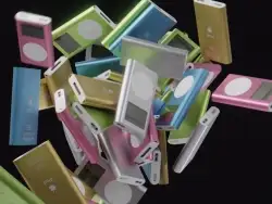 C4D教程：IPod MINI模型的创建与UV贴图的处理