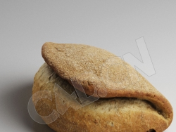 C4D营养食品全麦面包模型 Bread