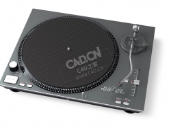 电唱机转盘唱片机打碟机唱片转盘C4D模型下载 Record-Turntable 3d model