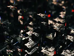 C4D实用工程第253季：科幻电子金属网格C4D工程文件 c4d project