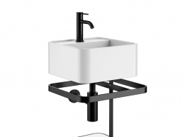小型35方形浴室柜卫浴家具3D模型素材下载Les Petites 35 Quadrato Vanity Unit by Cie