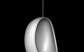 吊椅C4D模型 Poltrona "egg"