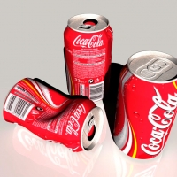 可乐罐3D模型 Coca-Cola