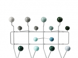多彩挂球衣架Vitra品牌家具3D模型素材下载Hang It All Coat Rack by Vitra