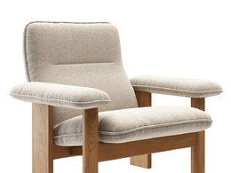 菜单品牌巴西利亚休闲椅休闲座椅3D模型素材下载Brasilia Lounge Chair by Menu