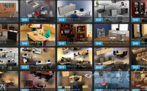 办公室家具3D模型合集 humster3d – 27 Office Sets and Office Furniture 3D Models