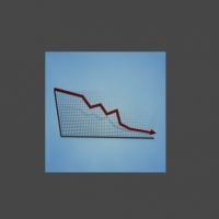 向下的数据箭头C4D模型 Diagram Down