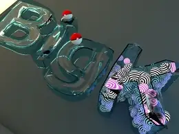 C4D渲染玻璃质感效果