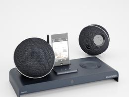 音箱Music Dock Speaker IPod数码产品3d模型