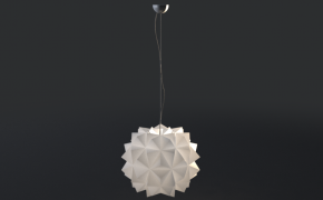 几何造型吊灯C4D模型 Vray For C4D Geometric Lamp Model
