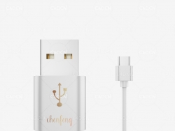 C4D OCTANE手机USB数据线充电线渲染工程