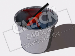 窗户清洗工具C4D模型 Window Washing Tools