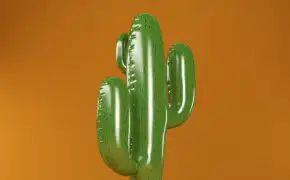 C4D制作塑料充气玩具教程（第*部） How to Create the Inflatable Object Series