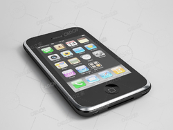 苹果手机iphone C4D模型下载