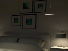 C4D Arnold室内卧室场景模型 Interior Room Scene Bedroom