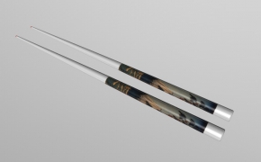 圆形筷子C4D模型 round chopstick